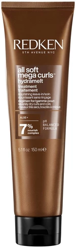 Redken Bezoplachová péče pro suché kudrnaté a vlnité vlasy All Soft Mega Curls Hydramelt (Treatment) 150 ml