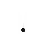 Czarna lampa stołowa LED (wysokość 38 cm) Octagon One – Gingko