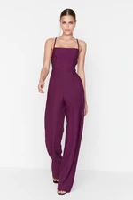 Trendyol Light Purple Lined Woven Jumpsuit