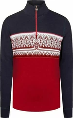 Dale of Norway Moritz Basic Raspberry/Navy/Off White M Saltador Camiseta de esquí / Sudadera con capucha