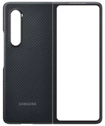 Kryt na mobil Samsung Aramid Cover Galaxy Z Fold3 (EF-XF926SBEGWW) čierny ochranný kryt na mobil • pre Samsung Galaxy Z Fold3 • materiál: odolný plast
