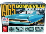 Skill 2 Model Kit 1965 Pontiac Bonneville Sport Coupe 3-in-1 Kit 1/25 Scale Model by AMT