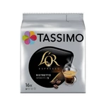 Kapsule pre espressa Tassimo L'or Ristretto 128 g kapsuly do kávovaru • vhodné do kávovaru Bosch Tassimo • zloženie: 100 % Arabica • veľkosť balenia: 