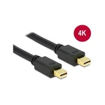 Kábel DeLock Mini DisplayPort, 0,5m (83472) čierny Kabel Delock s konektorem Mini Displayport můžete použít například pro připojení monitoru.

Vlastno