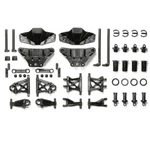 Tamiya 51528 náhradný diel TT-02 B-diely priečneho závesného ramena / zavesenie