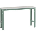 Manuflex AU8031.0001 Špeciálny pracovný stôl UNIVERSAL s melamínovou doskou, ŠxHxV = 1250 x 800 x 722-1022 mm  Farba: si
