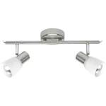 Brilliant Luca 35813/77 stropná lampa LED  E14  80 W nerezová oceľ, chróm, biela