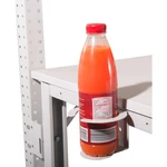 Manuflex ZB4787.7035  Držiak na fľaše a nápoje pre použitie v stroji a na pracovnom stole