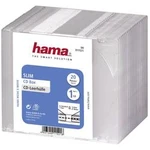 Hama CD-Slim-Box, 20 ks, transparentní, balení pro rodinné balení. Hama Svorpack transparentní (š x v x h) 142 x 125 x 5.2 mm Hama