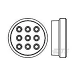 TE Connectivity 213925-1, těsnění pro kulatý faston 9, 1 ks