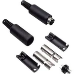 Mini DIN konektor TRU COMPONENTS 1578980 zástrčka, rovná, pólů 7, 1 ks