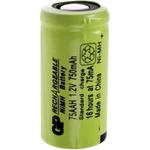 Speciální akumulátor GP Batteries GP75AAH, 2/3 AA, Flat-Top , Ni-MH, 1.2 V, 750 mAh
