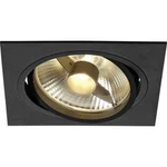 Vestavné svítidlo - halogenová žárovka, LED SLV New Tria 1 113830 GU10, 75 W, černá (matná)