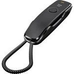 Šňůrový telefon, analogový Gigaset DA210 bez displeje černá