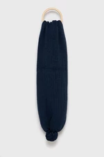 Šál Pepe Jeans dámsky, tmavomodrá farba, jednofarebný