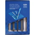 Sada dílenských pilníků 250 mm drážek 2 do svinovací PVC vč. Krabice. Krabice PFERD 542 WRU 250 H 2 11801542 250
