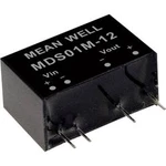 DC/DC měnič napětí, modul Mean Well MDS01N-05, 200 mA, 1 W, Počet výstupů 1 x