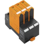 Zásuvný svodič pro přepěťovou ochranu Weidmüller VPU PV I+II 3 1000 E 2530520000, 20 kA, černá, oranžová