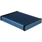 Univerzální pouzdro hliníkové Hammond Electronics, (d x š x v) 220 x 165 x 30,5 mm, modrá