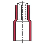 Faston konektor 0.8 mm x 20 ks