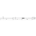 Sonda do jídla Greisinger GES20-K-1-L01 480637, -65 do +550 °C, 100 mm, typ senzoru=K