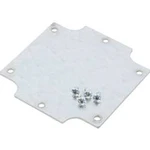 Montážní deska Hammond Electronics 1555EFPL, ocel, stříbrná, 80 mm, 1 ks