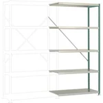 Přístavný modul regálu oddělení Manuflex RP1120.0001, (š x v x h) 1000 x 2000 x 600 mm