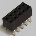 Zásuvková lišta BKL Electronic 10122224, řádky 2, kontakty na řádek 5, 1 ks