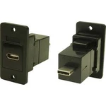 Adaptér, zásuvka, vestavná Cliff Zásuvka USB typ C - zástrčka USB typ B, 1 ks