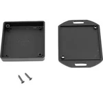 Univerzální pouzdro Hammond Electronics 1551TTFLBK, 60 x 60 x 15 , ABS, černá, 1 ks