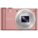 Digitální fotoaparát Sony Cyber-Shot DSC-WX350P, 18.2 Megapixel, Zoom (optický): 20 x, růžová
