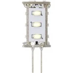 LED Sygonix 30 V, G4, 0.8 W = 5 W, 33 mm, teplá bílá, A (A++ - E), kolíková patice 1 ks