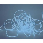 Elektroluminiscenční kabel, Ø 2 mm, 2 m, světle modrá
