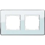 GIRA Gira Esprit Glas C Mint 0212 518 2násobný, mátová