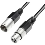 XLR kabel SP37XLF/SP38XLM, XLR(F)/XLR(M), 10 m, černá