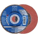 Vějířovitý brusný kotouč PFERD PFF 115 A-COOL 80 SG INOX+ALU 67658115, Ø 115 mm/