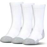 Pánské ponožky Under Armour HeatGear Tech Crew 3 páry  M (36-41)  White