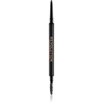 Makeup Revolution Precise Brow Pencil precízna ceruzka na obočie s kefkou odtieň Medium Brown 0.05 g