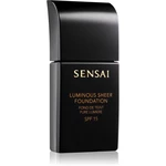 Sensai Luminous Sheer Foundation tekutý rozjasňujúci make-up SPF 15 odtieň LS206 Brown Beige 30 ml