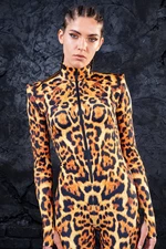 Animal Print Costume Women - Sexy Cosplay Costume Women - Festival Clothing - Rave Bodysuit - Festival Bodysuit - Sexy Rave Outfit