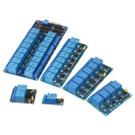 1/2/4/6/8/16 Relay Module 8 Channel with Optocoupler Relay Output 1 2 4 6 Relay Module 8 Channels Low Level Trigger 5/12