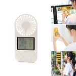 Mini Handheld Cooling Fan Multifunction 26 Modes Games Console USB Rechargeable 3 Modes Pocket Neck Hanging Fan Home Off
