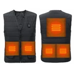 Electric 5V USB Heated Vest Winter Fast Warm-Up Coat Jacket 3 Adjustment Temp