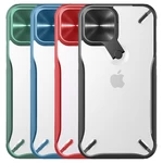 Nillkin for iPhone 12 Pro / 12 Case Multi-FunctionBumpers with Lens Cover Stand Translucent Shockproof Anti-Scratch No