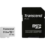 Paměťová karta microSDXC, 512 GB, Transcend Premium 300S, Class 10, UHS-I, UHS-Class 3, v30 Video Speed Class, A1 Application Performance Class, vč. S