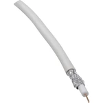 BKL Electronic 0806001/10 koaxiálny kábel Vonkajší Ø: 6.60 mm  75 Ω 90 dB biela 10 m