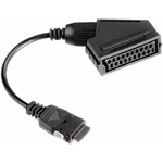 Hama 83099 SCART adaptér [1x zásuvka SCART - 1x zástrčka Samsung] čierna  20.00 cm