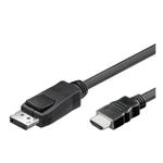 TECHly DisplayPort / HDMI káblový adaptér #####DisplayPort Stecker, #####HDMI-A Stecker 1.00 m čierna ICOC-DSP-H12-010