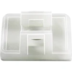 TRU COMPONENTS TC-HC26T203 úchytka samolepiaci 1593040 Priemer káblového zväzku (rozsah) 19.40 mm (max)  4cestný vstup p