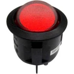 TRU COMPONENTS kolískový spínač TC-R13-244B-02 B/R 220 V/AC 250 V/AC 10 A 2x vyp/zap  s aretáciou 1 ks